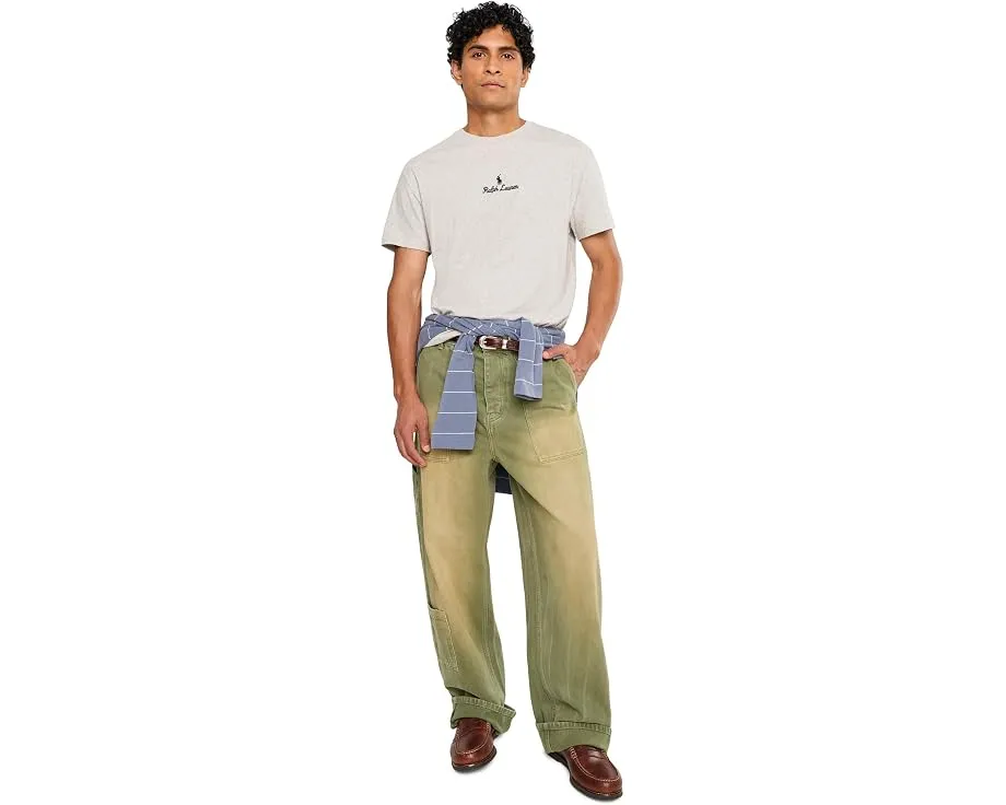 Футболка Classic Fit с логотипом Polo Ralph Lauren из трикотажа