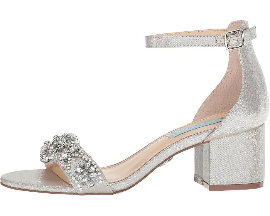 Босоножки Mel от Blue by Betsey Johnson на платформе с квадратным каблуком и стразами