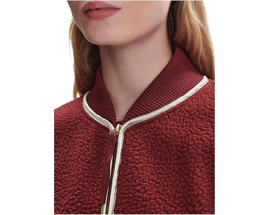 Куртка Hansley из флиса от Varley с воротником-бомбером