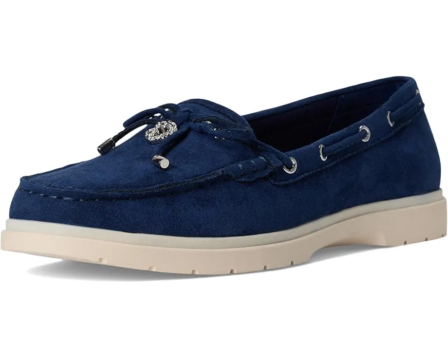 Лоферы Allie от Anne Klein с платформой и верхом из льна