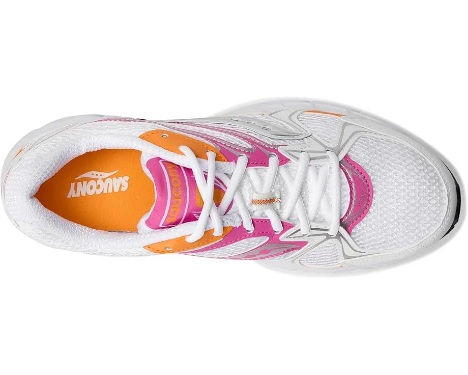 Кроссовки Saucony Ride Millennium с кожаным верхом и амортизацией GRID