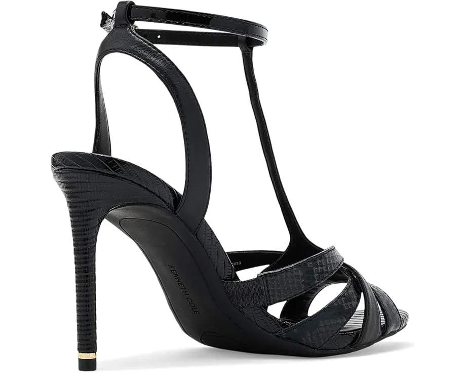 Вечерние сандалии Kenneth Cole New York Liona на шпильке с Т-образным ремешком