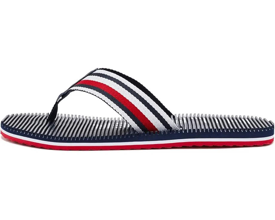 Сандалии Tommy Hilfiger Donom с текстильными ремешками и круглым носком