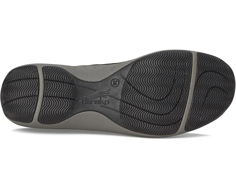 Мокасины Dansko Harper из замши с эластичными ремешками
