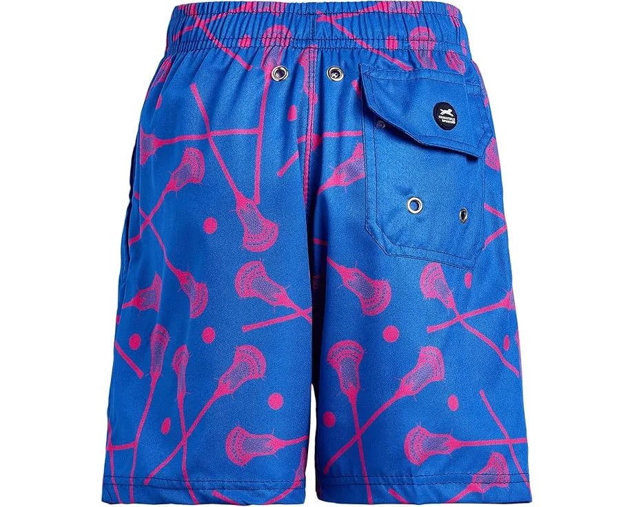 Детские плавки Guys Lacrosse Swim Trunks от ChalkTalk SPORTS с принтом