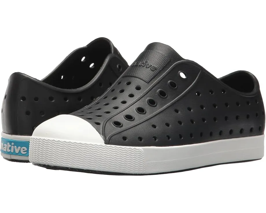 Детские слипоны Jefferson от Native Shoes с перфорацией и легкой подошвой EVA