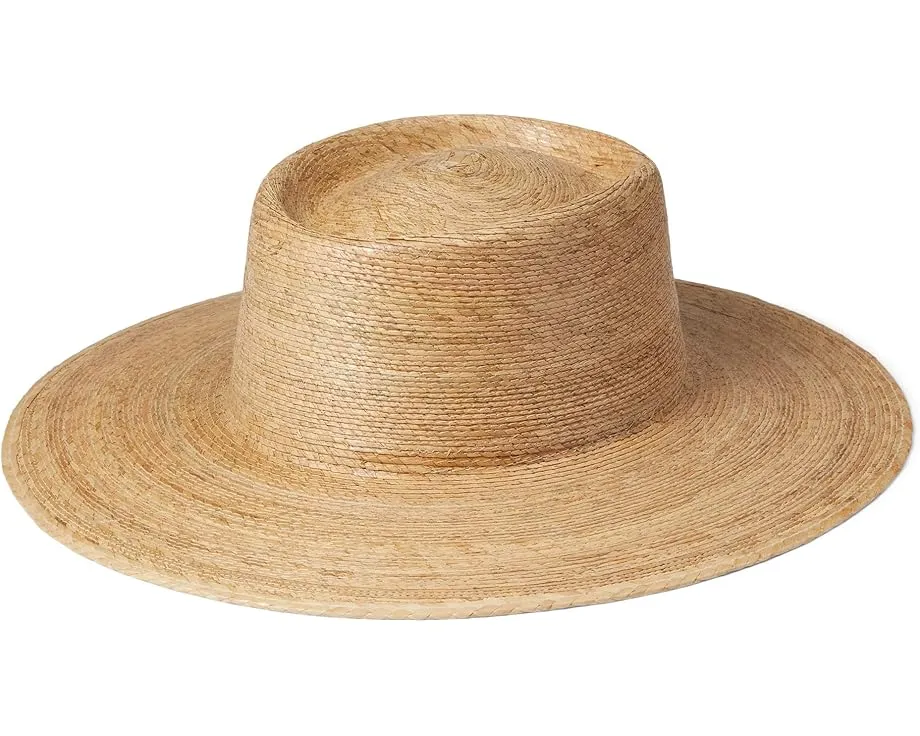 Шляпа Palma Boater Lack of Color из пальмовых листьев