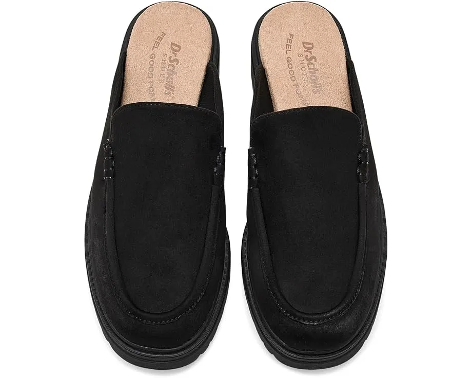 Dr. Scholl's мюли Bring It Clog на платформе черные