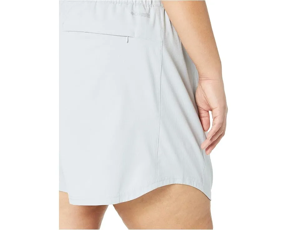 Шорты Columbia PFG Tamiami Plus Size с эластичным поясом и защитой от солнца UPF 50