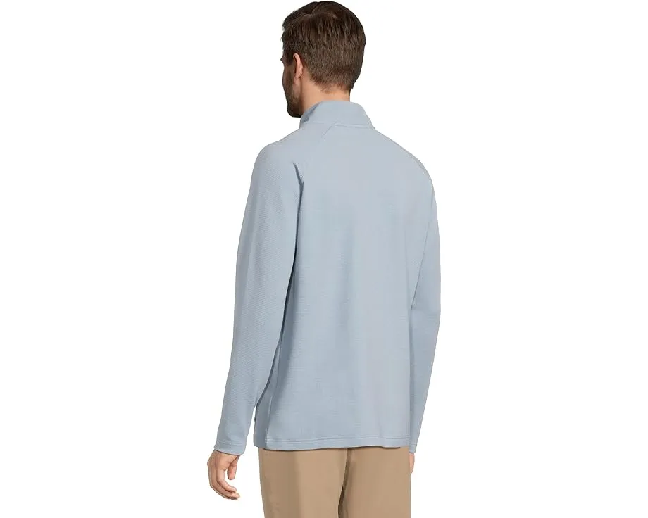 Толстовка TravisMathew Performance Waffle с полузастежкой и карманом кенгуру