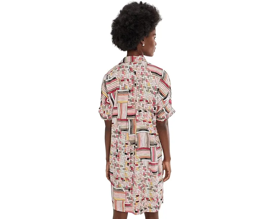 Платье NIC+ZOE Colorweave Devon силуэта трапеция с запахом