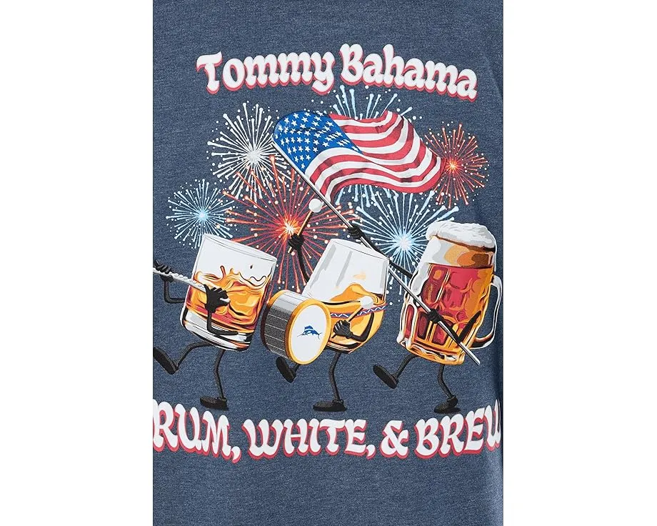 Футболка Tommy Bahama Rum White and Brew с принтом