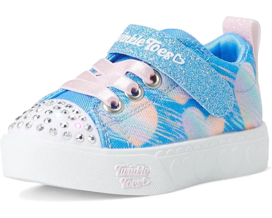 Босоножки SKECHERS KIDS Heart Steps с подсветкой и стразами