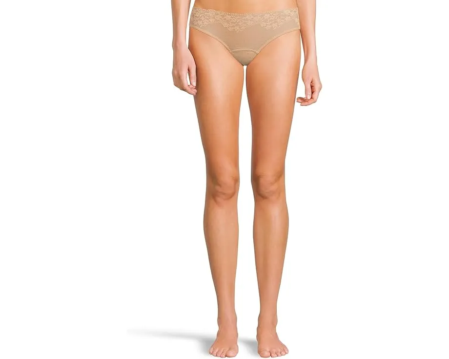 Стринги Commando Double Take Lace с кружевной вставкой и микрофиброй