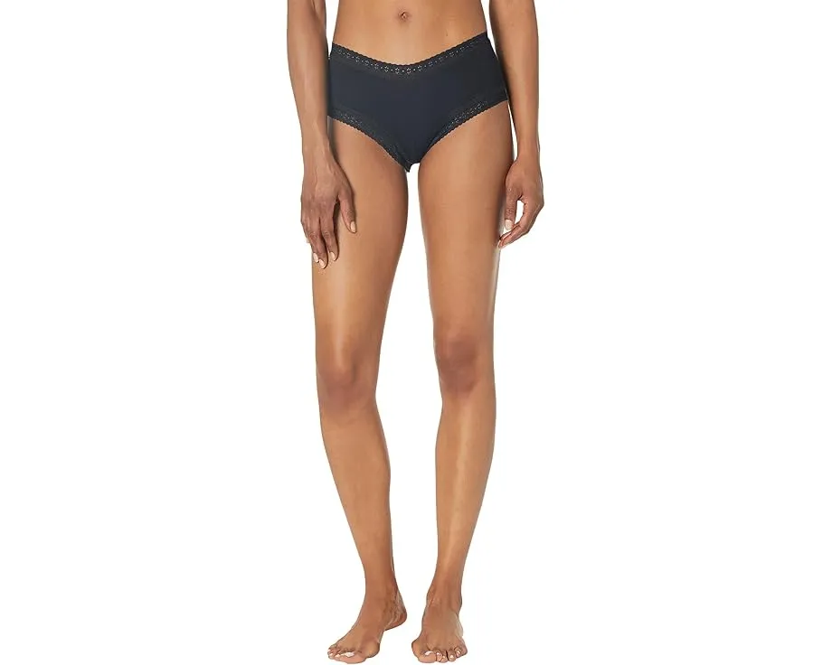 Трусики-шорты Hanky Panky Modal Boyshorts из модала с кружевом набор 3 шт