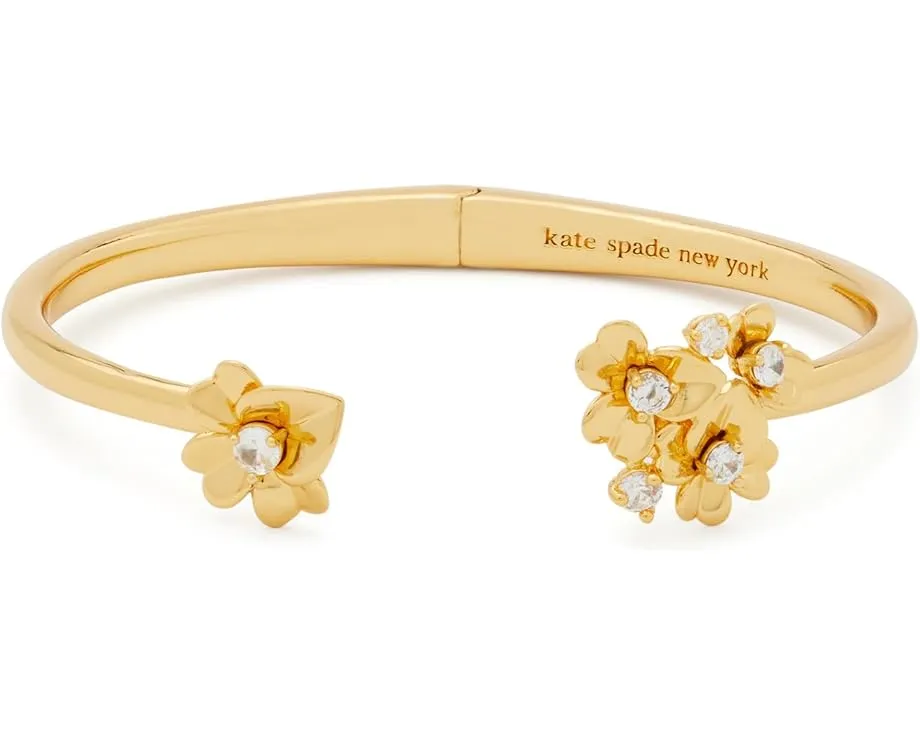 Браслет Sculpted Spade Cuff с цирконами от Kate Spade New York