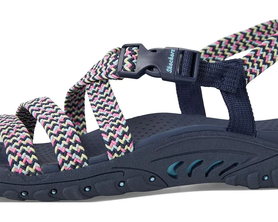 Трекинговые сандалии Skechers Reggae Adore You с быстрой застежкой и подошвой Reggae