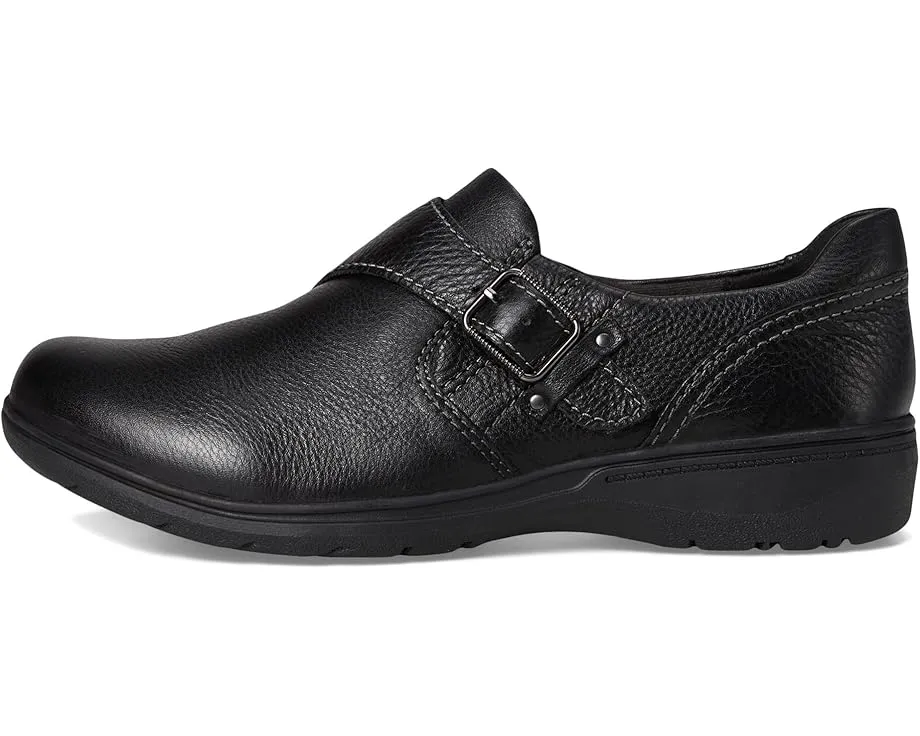 Туфли Clarks Carleigh Jazz с круглым носком и пряжкой на ремешке