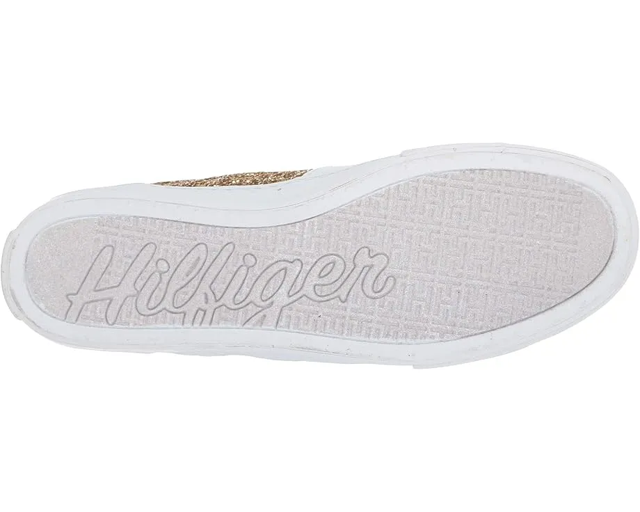 Кроссовки Tommy Hilfiger Lemii с кожаным верхом и блестками
