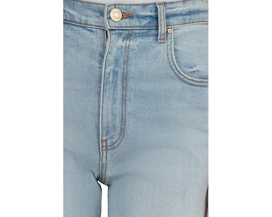 Джинсы Gwen High-Rise Wide Leg KUT from the Kloth с пятью карманами и подвернутым низом