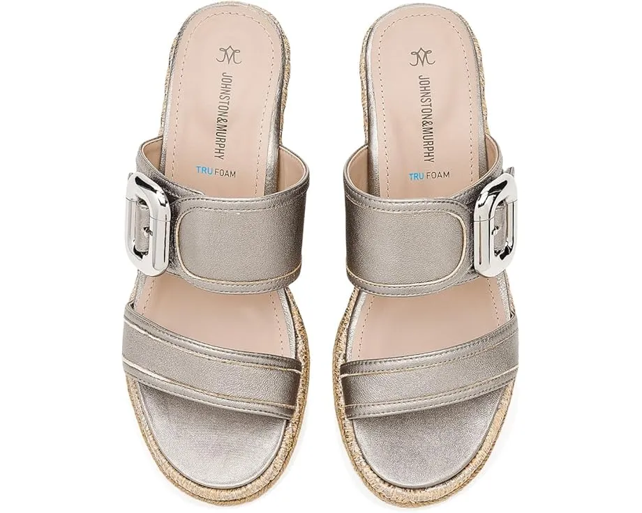 Сандалии Johnston & Murphy Addison Buckle Strap Wedge на платформе