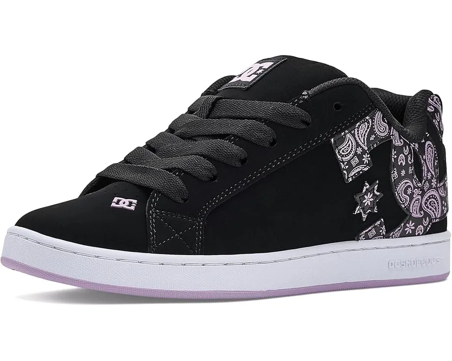 Кроссовки DC Court Graffik из натуральной кожи с амортизирующей стелькой