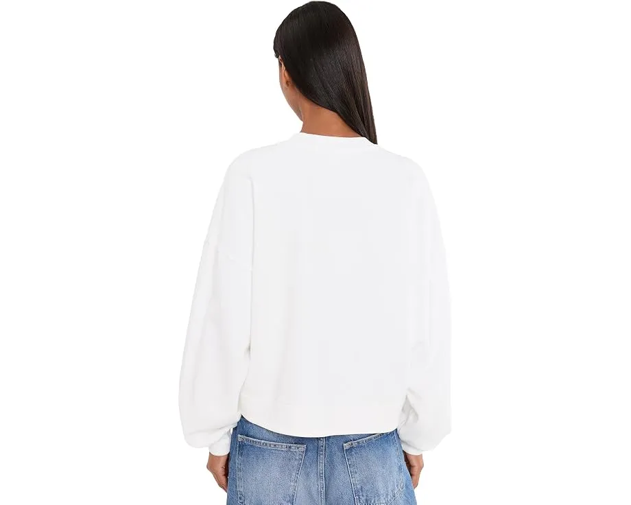 Свитшот оверсайз Reflex Lila AllSaints из органического хлопка