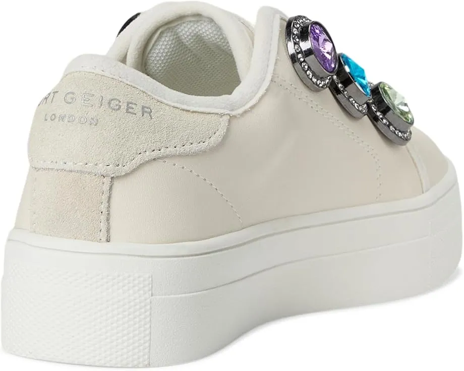 Kurt Geiger London Kids кроссовки Mini Laney Octavia с кожаным верхом и декором