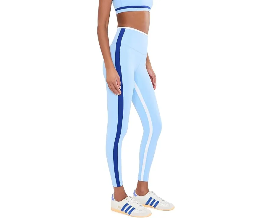 Леггинсы Splits59 Sam High Waist Rigor 7/8 с контрастными полосками