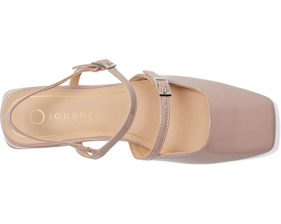 Балетки Journee Collection Gretchenn с ремешками и квадратным носком