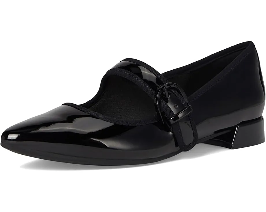 Туфли Clarks Natalyn May с острым носком на квадратном каблуке и пряжкой