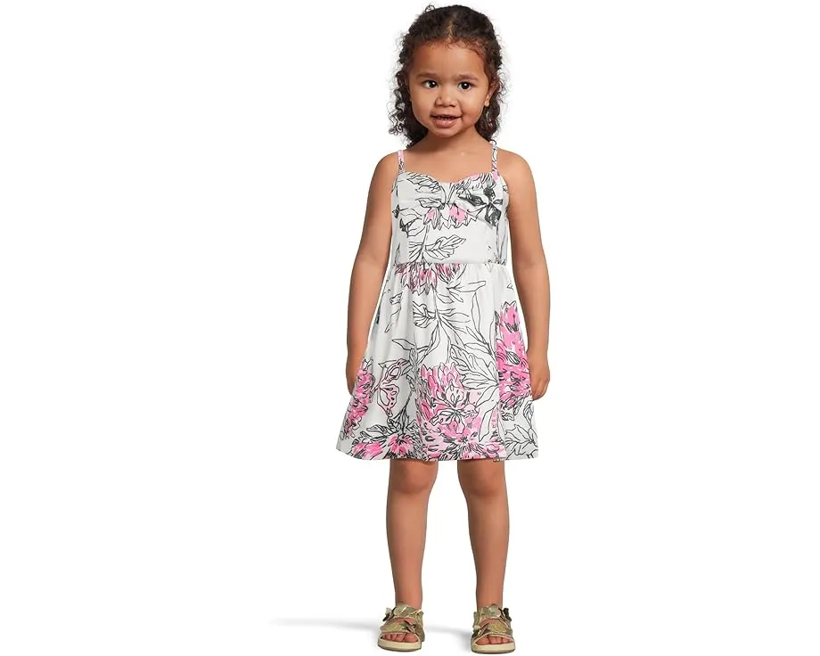 Платье Mini Ryder для девочки с регулируемыми бретелями и бантом Lilly Pulitzer Kids