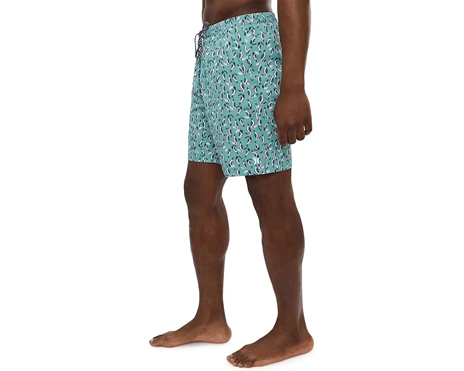 Плавки Hurley Toucans Volley Swim Shorts с подкладкой и UPF 50+