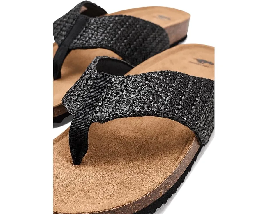 Женские шлепанцы Rocket Dog Aloha на платформе с плетеными ремешками