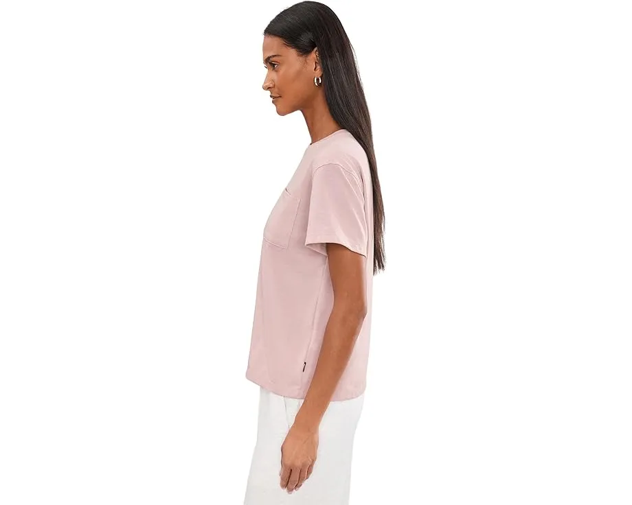 Футболка The North Face Tri-Blend Short Sleeve Pocket Tee из трикотажа с карманом