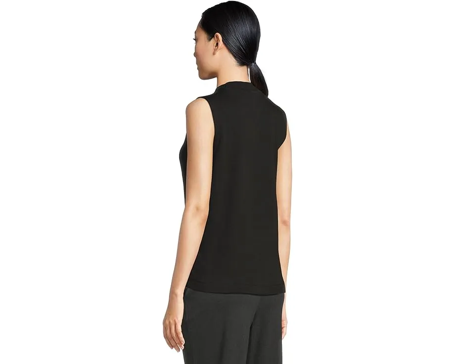 Топ PACT Airplane Mock Neck Shell из органического хлопка