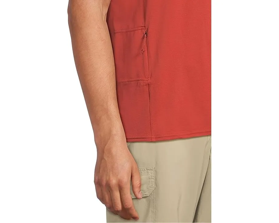 Футболка Marmot AirExchange SolarShield с коротким рукавом и карманом на молнии