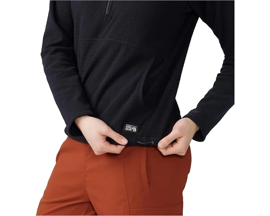 Mountain Hardwear Summit Grid толстовка 1/2 молния с капюшоном