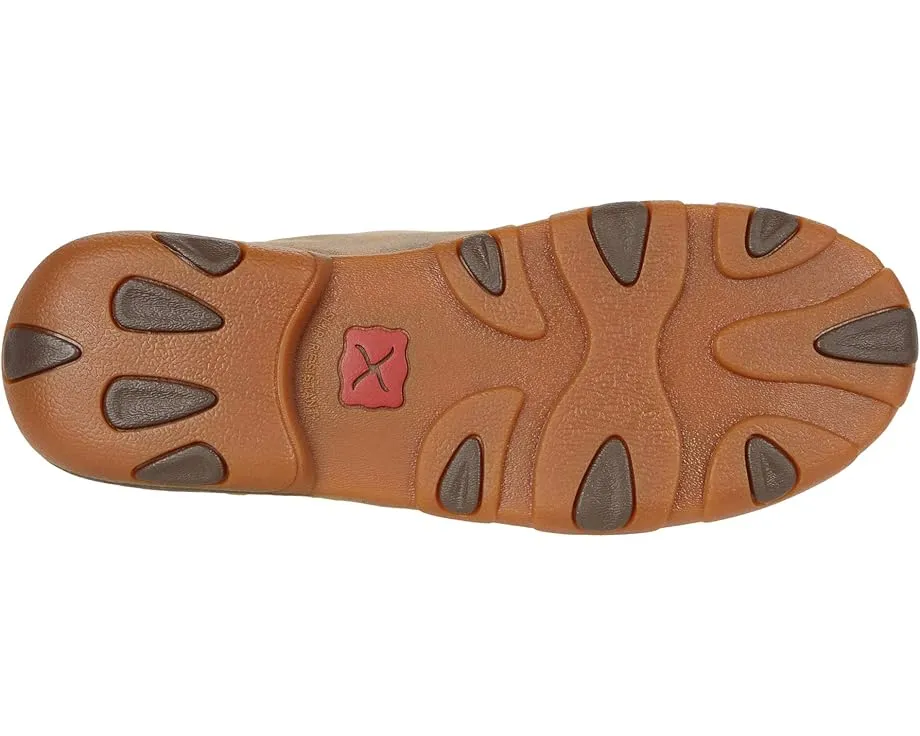 Мокасины Twisted X WDM0128 для вождения с вышитым подсолнухом