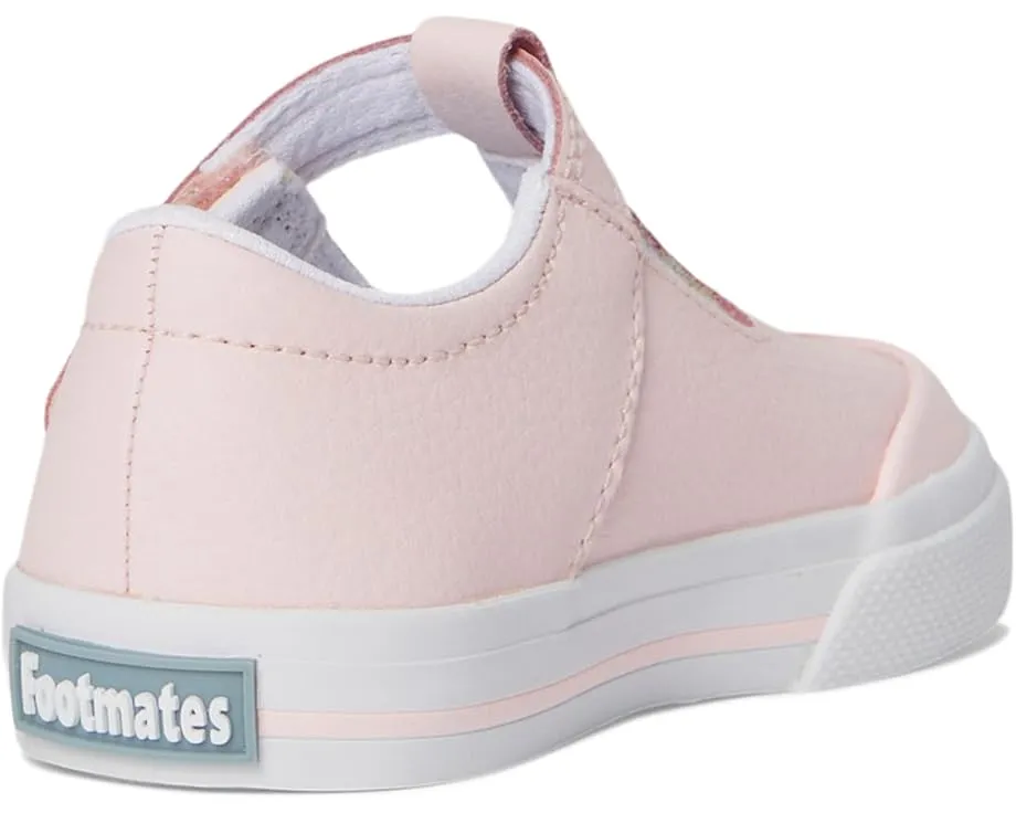 Детские туфли FootMates Drew-Leather T-bar с поддержкой свода стопы