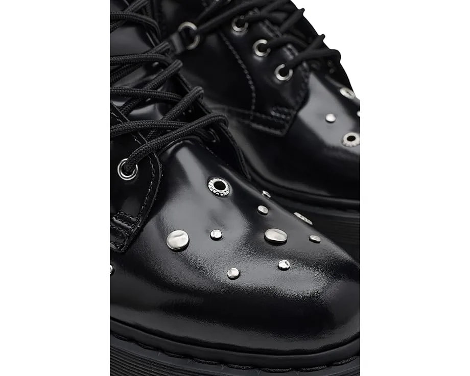 Ботинки Dr. Martens Jadon Hi Hardware на платформе с заклепками