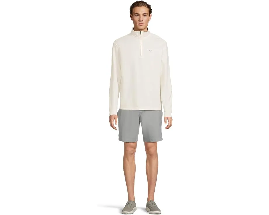 Водоотталкивающее поло Saltwater Quarter Zip от Vineyard Vines