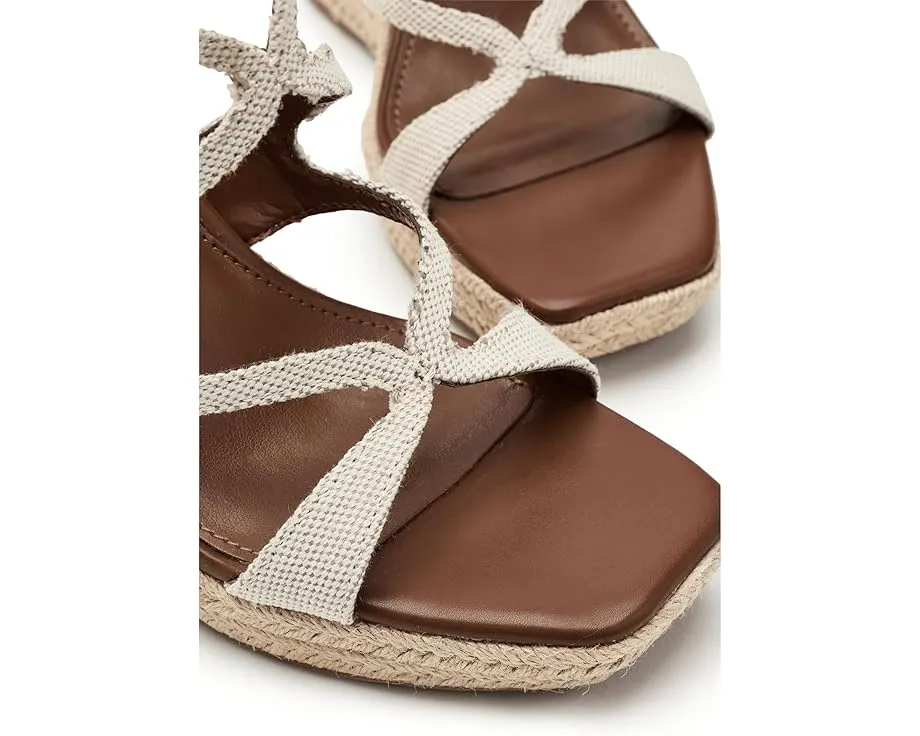 Босоножки Nine West Adriane на танкетке с открытым мысом