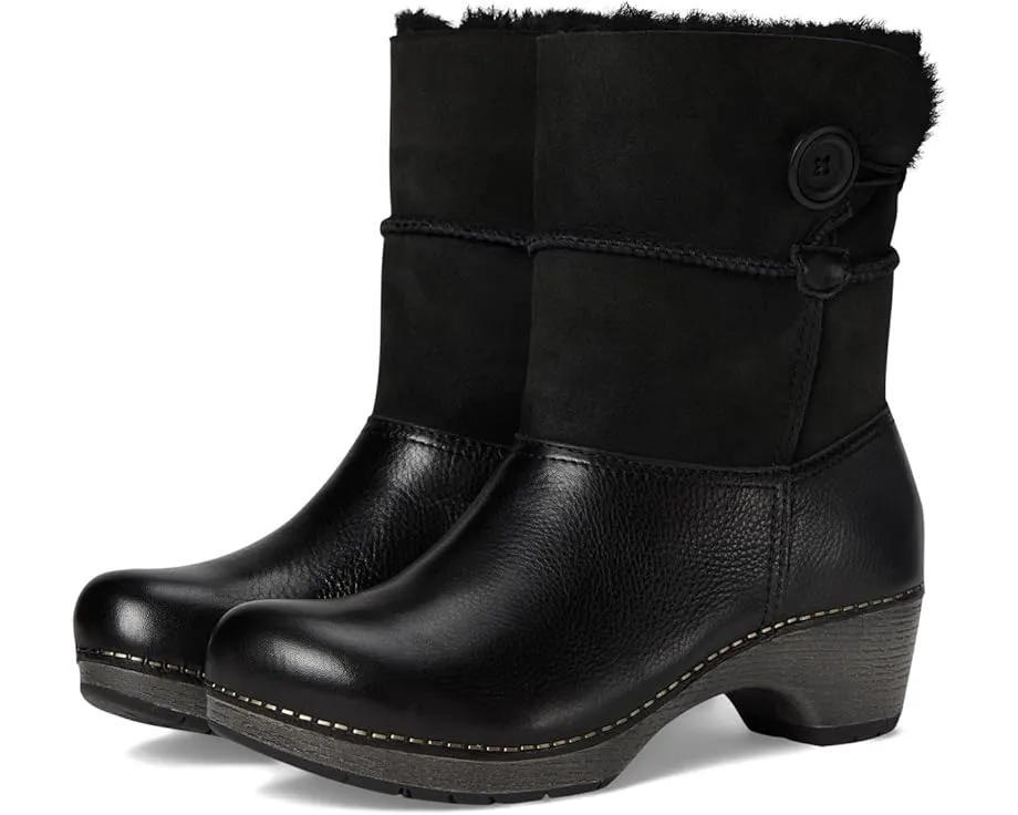 Зимние сапоги Dansko Lillith из замши с овчиной