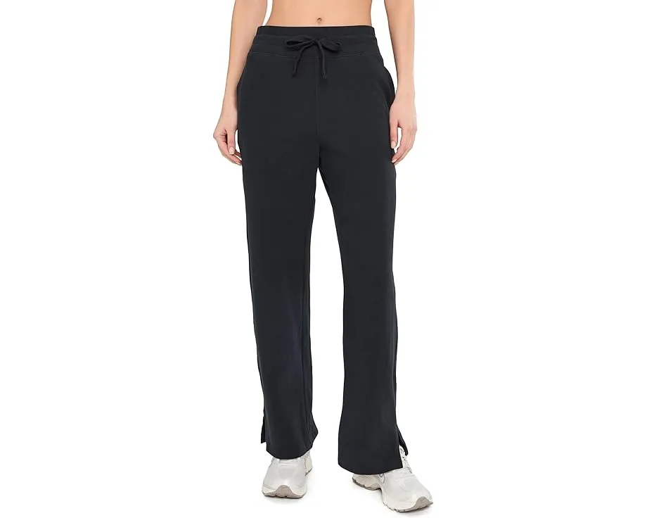 PACT брюки Cloudknit Wide Leg Pants с широкими штанинами и разрезами