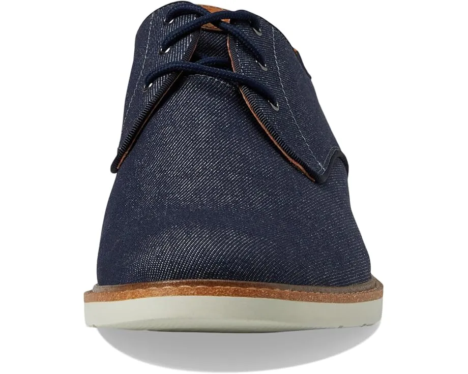 Оксфорды Florsheim Highland Canvas Plain Toe из холста с кожаными вставками