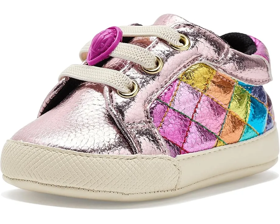 Детские кеды Kurt Geiger London Baby Lane Stained Glass с витражным принтом