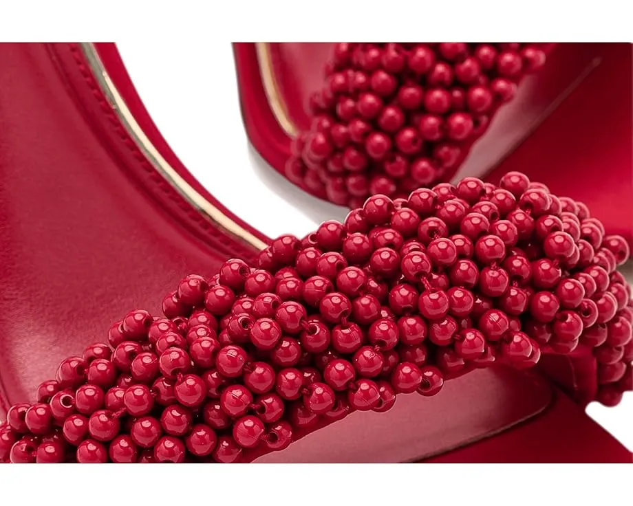 Vince Camuto босоножки на шпильке Arleem с ремешком на щиколотке и отделкой из бусин