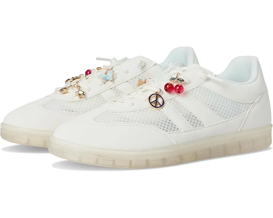 Детские белые кроссовки Steve Madden Kids Verdict с дышащими вставками
