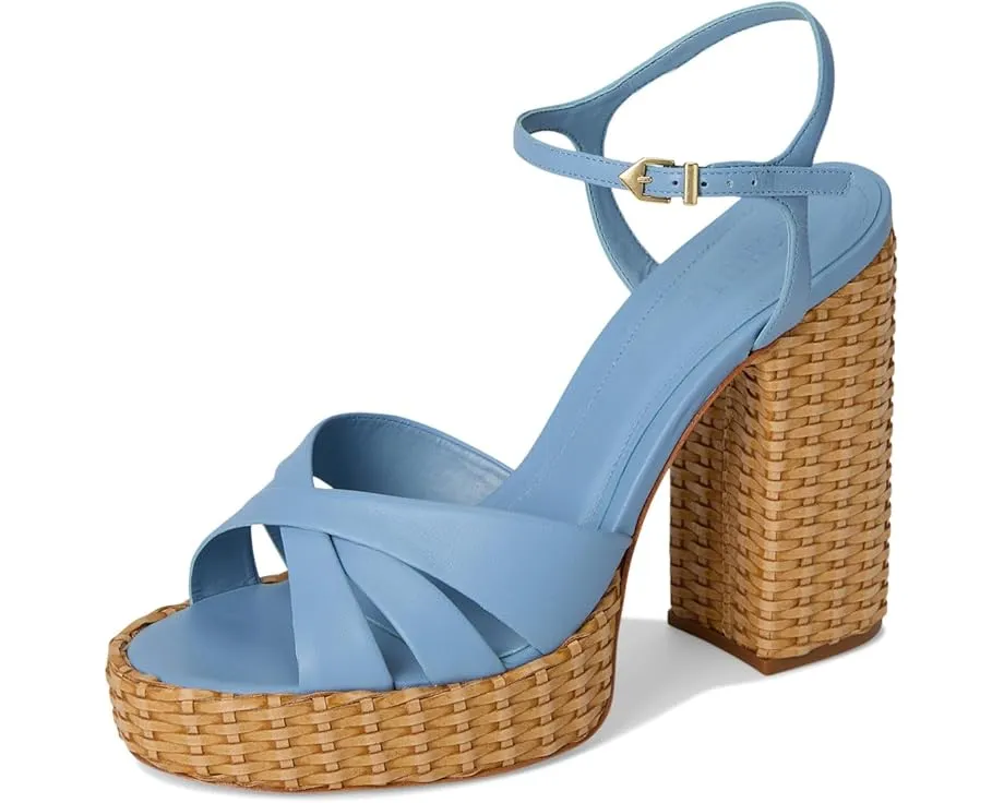 Schutz Keefa Straw босоножки на платформе с верхом из натуральной соломки